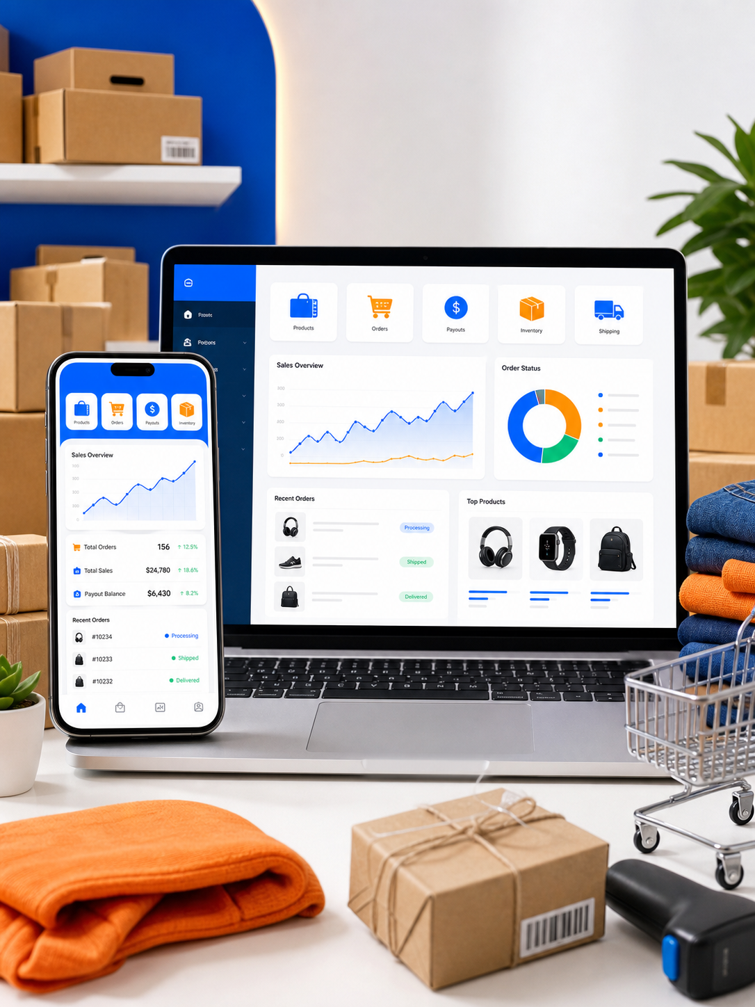 Vendor App case study preview